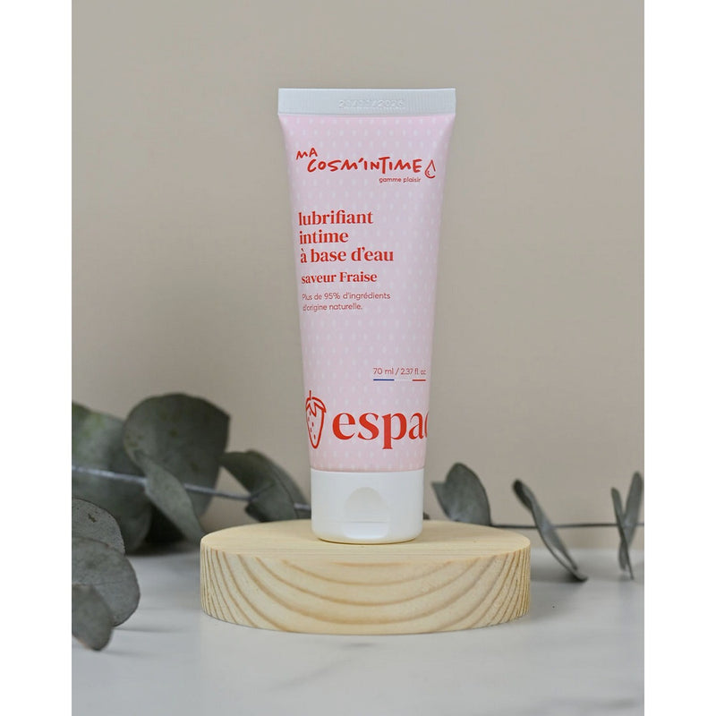 Lubrifiant Comestible Fraise - 70Ml