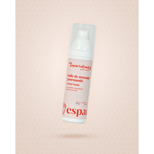 Huile De Massage Gourmande Fraise - 100Ml