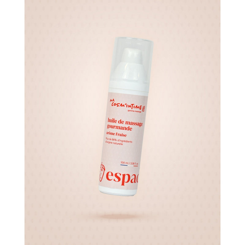 Huile De Massage Gourmande Fraise - 100Ml