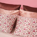 Taie d'oreiller 100% Pure Soie De Mûrier - Vieux Rose - 2 Tailles