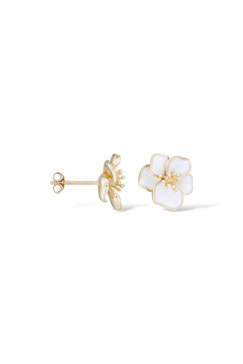 Boucles D'Oreilles "Orchidée"