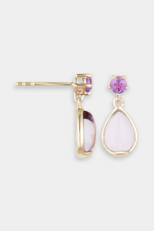 Boucles D'Oreilles "Léonie"' Am1,56/4 - Or Jaune 375/1000