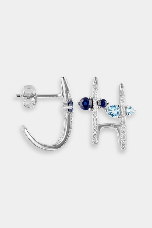 Boucles D'Oreilles "Céleste" D0,14/56 S0,36/4 Swbt 0,4/4
