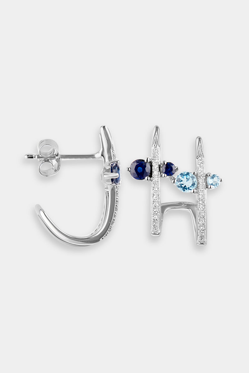Boucles D'Oreilles "Céleste" D0,14/56 S0,36/4 Swbt 0,4/4