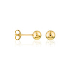 Pendientes "Puce 3Mm" - Oro Amarillo 375/1000