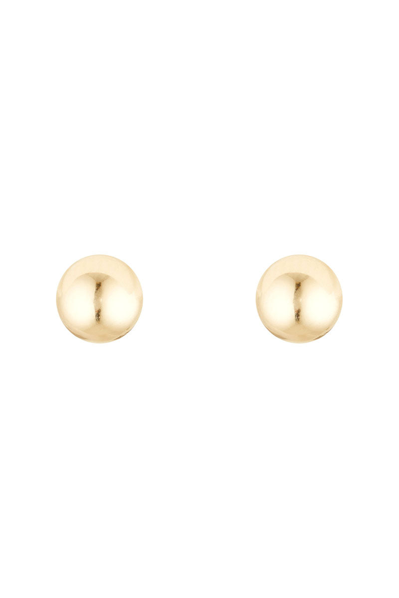 Boucles D'oreilles "Puces Dorées" Or Jaune 375/1000