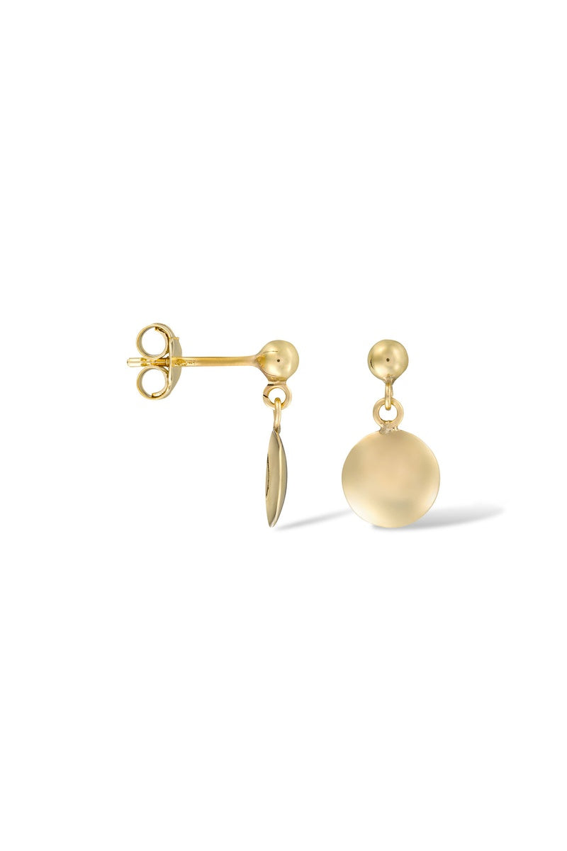 Boucle D'Oreilles "Goldy" Or Jaune 375/1000