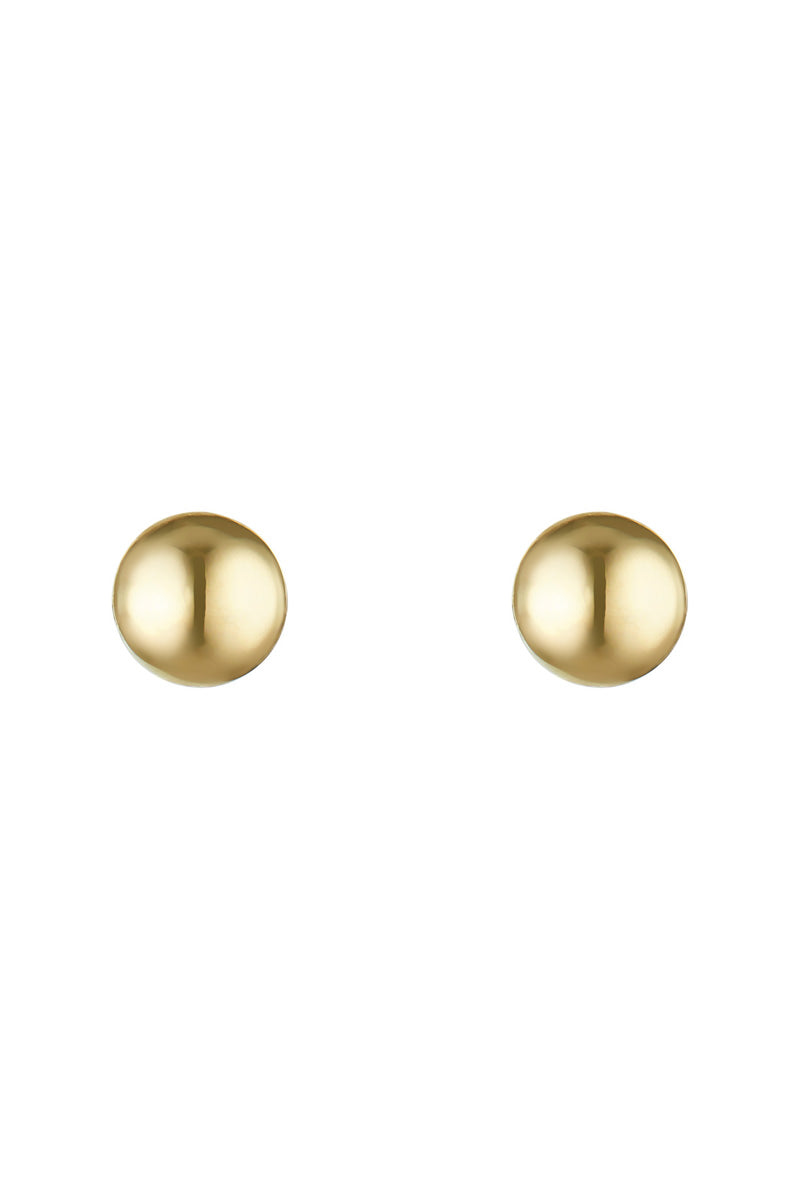 Boucle D'Oreilles "Puces 1Mm" Or Jaune 375/1000