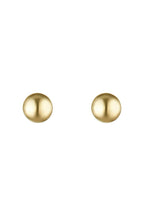 Pendiente "Puces 1Mm" - Oro Amarillo 375/1000