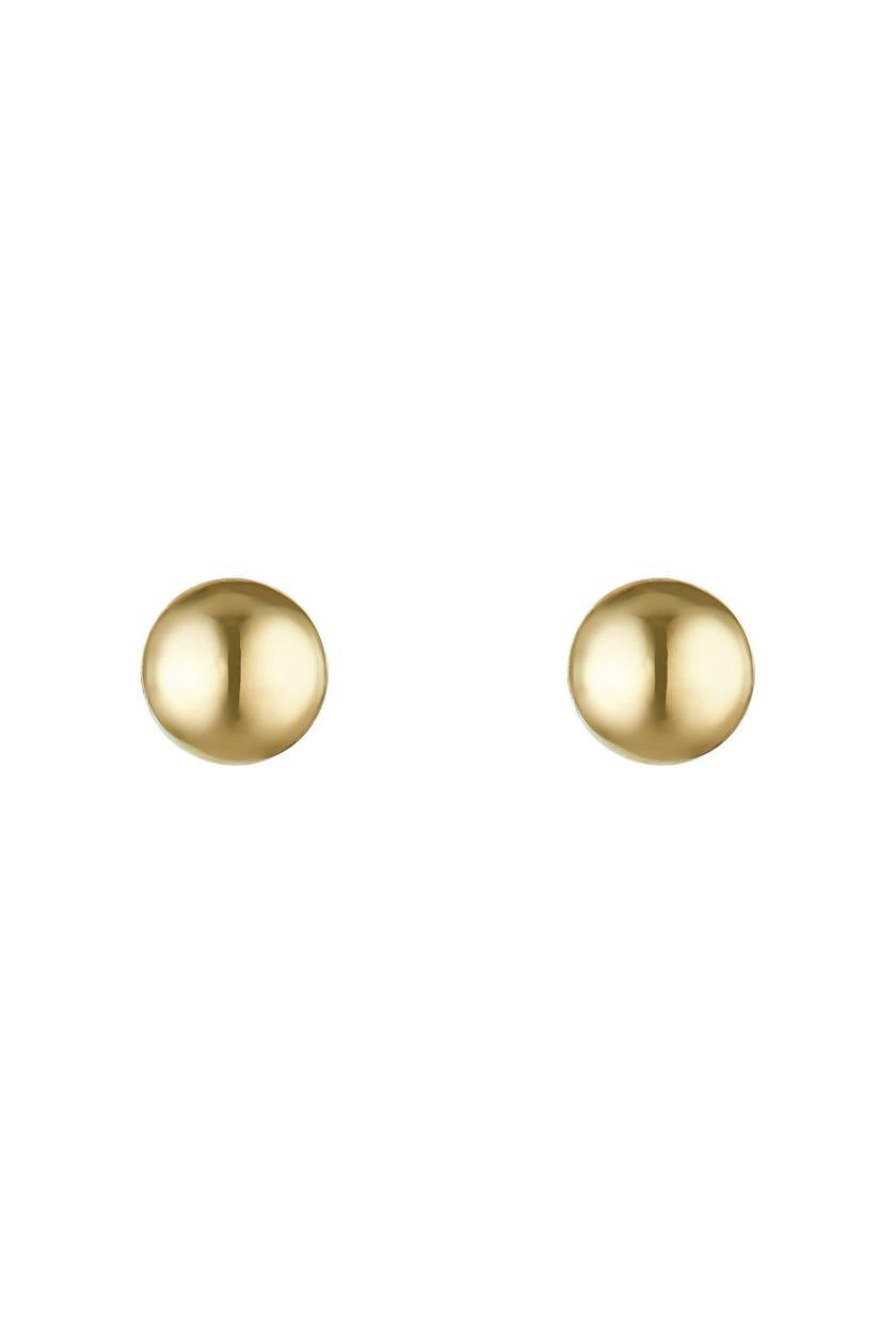 Pendiente "Puces 1Mm" - Oro Amarillo 375/1000