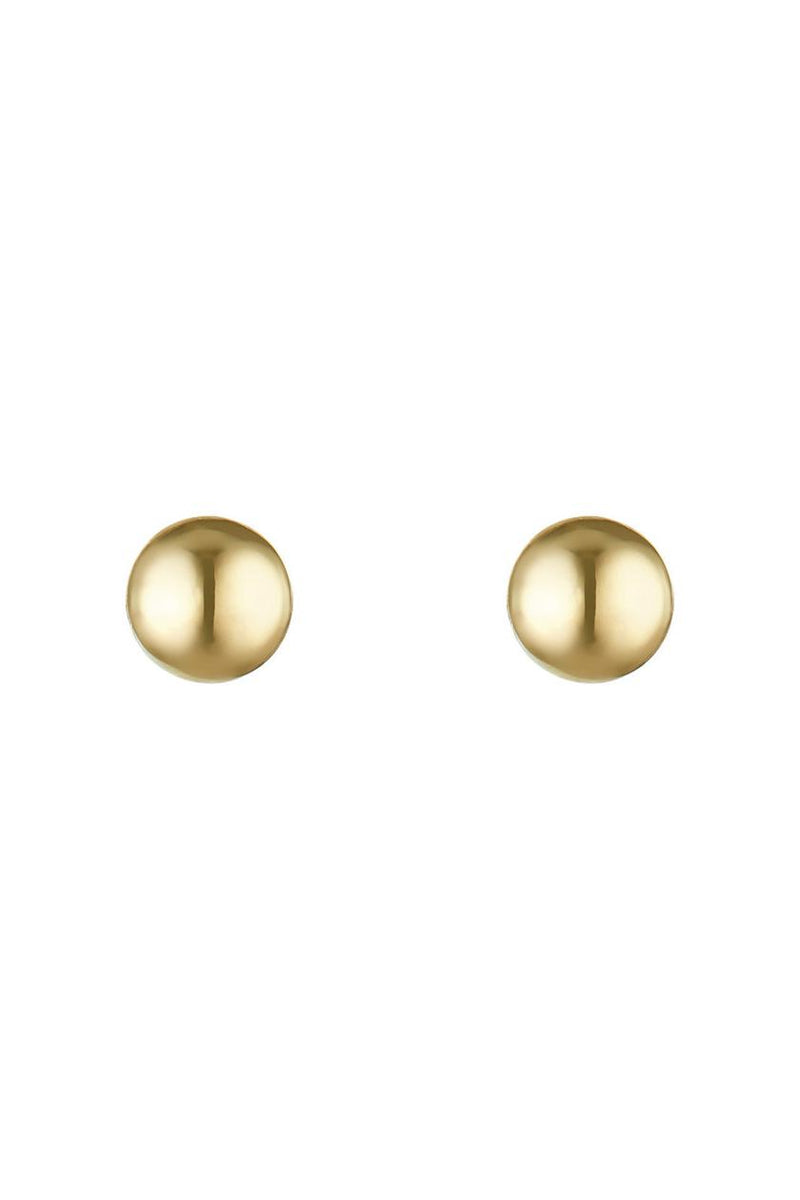 Pendientes “Puces 1Mm” – Oro Amarillo 375/1000