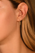 Boucles D'Oreilles "Feuille" Or Jaune 375/1000