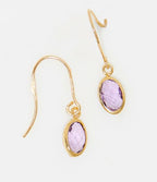 Boucles D'Oreilles "Rose Kai" Or Jaune 375/1000
