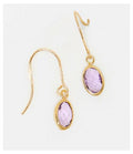 Pendientes "Rose Kai" Oro Amarillo 375/1000