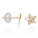 Boucles D'oreilles Enfant "Belle Étoile" Or Jaune 375/1000