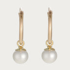 Boucles D'Oreilles "Isla Perla" Or Jaune 375/1000