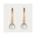 Boucles D'Oreilles "Isla Perla" Or Jaune 375/1000