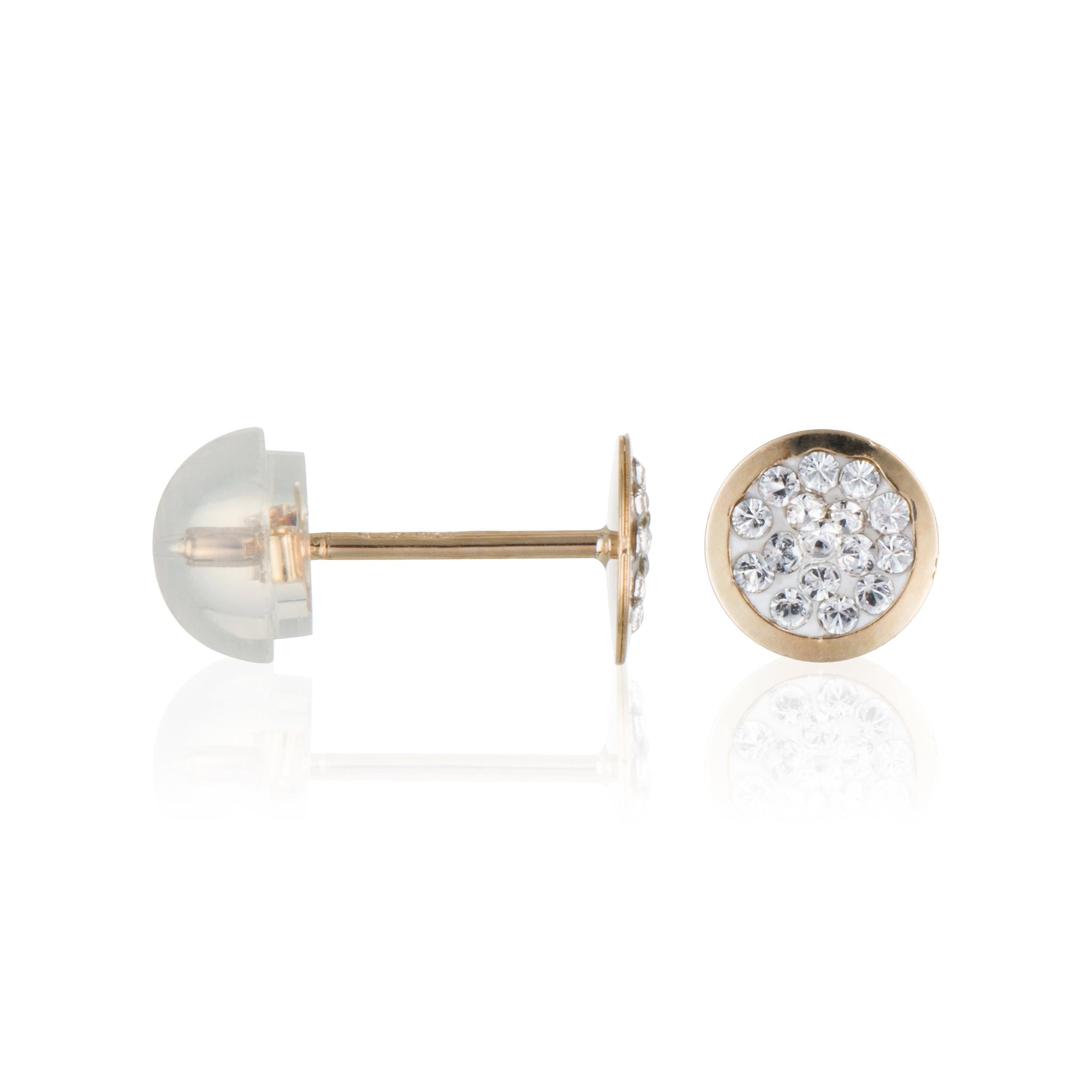Children's Earrings in 375/1000 Yellow Gold