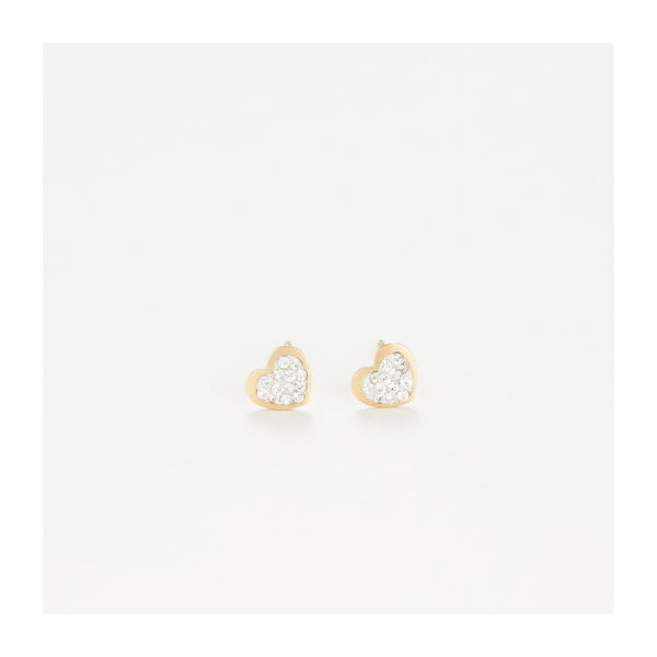 375/1000 Yellow Gold Children's Earrings
