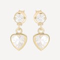 Boucles D'Oreilles "Raconteur"  Or Jaune 375/1000