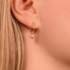 “Rosa” Earrings 375/1000 Yellow Gold