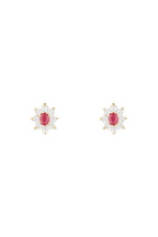 “Marguerite Ruby” Earrings 0.23Ct/2