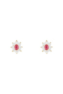 "Ruby Daisy" Earrings 0.23Ct/2