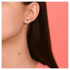 Boucles D'Oreilles "Puce Améthyste 4Mm" - : 0,4Ct/2
