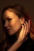 Boucle D'Oreilles "Puce Citrine 4Mm" :0,4Ct/2