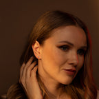 Boucles D'Oreilles "Puce Topaze 4Mm" : 0,45Ct/2