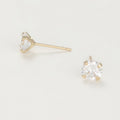 Boucles D'Oreilles Simply You - Or Jaune Et Zirconium