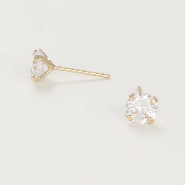 Pendientes Simply You - Oro Amarillo y Circonio