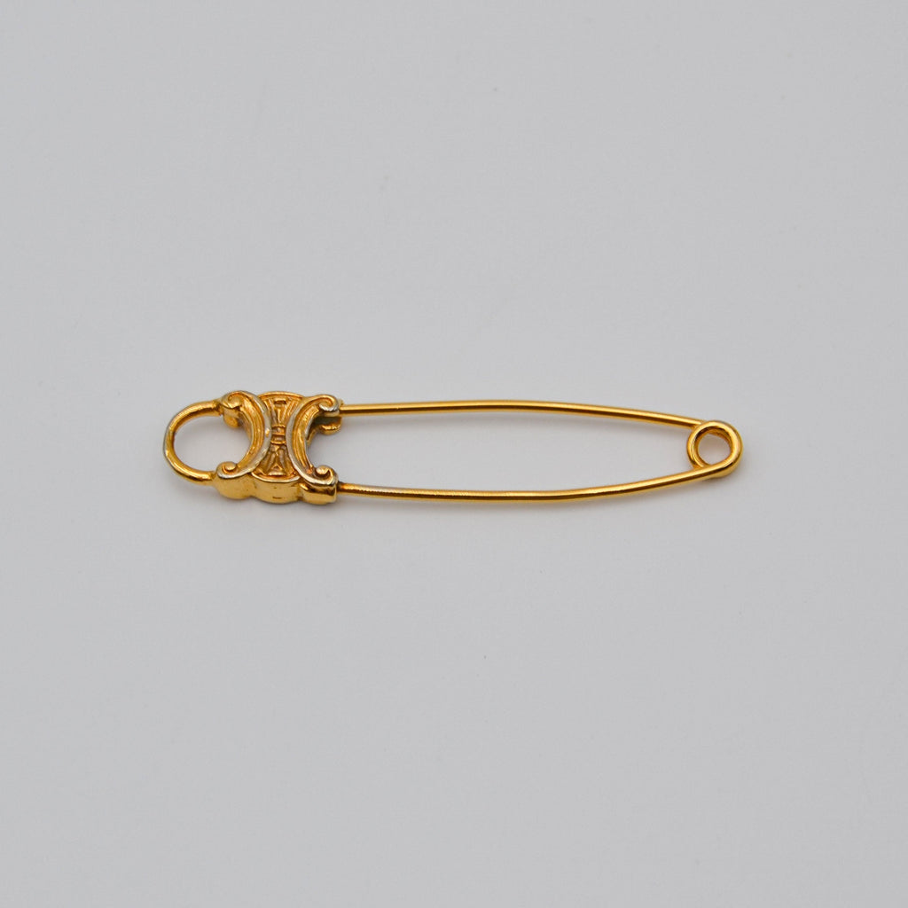 Broche Céline Alfiler Logo Triomphe