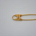 Broche Céline Alfiler Logo Triomphe