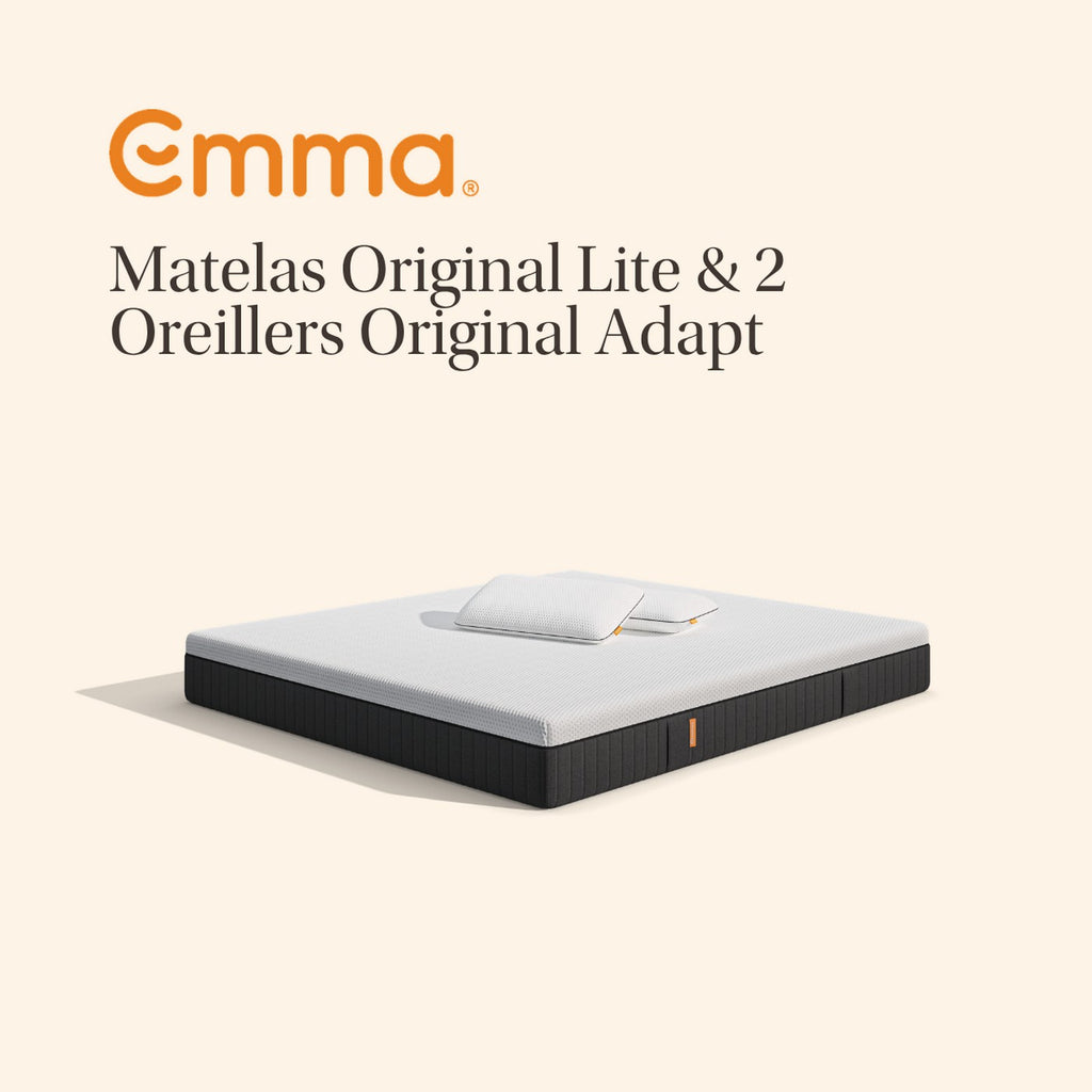 Epohl - Bundle - Original Lite Mattress + Original Adapt Pillow(s) - White