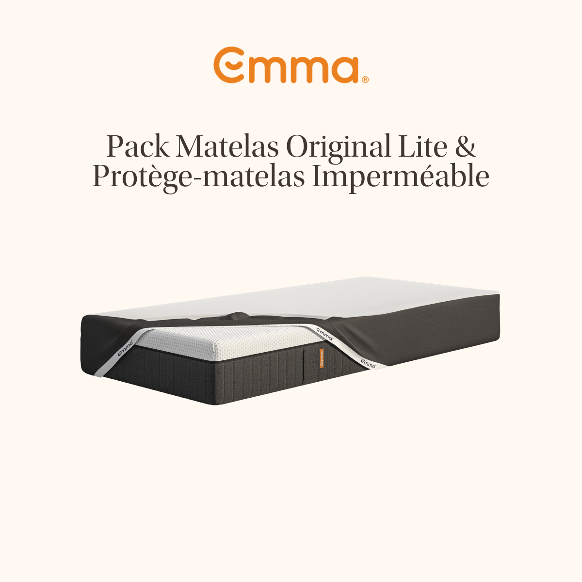 Pack - Matelas Original Lite + Protège-Matelas Imperméable