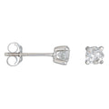 Boucles D'Oreilles "Single Diamond 0,40 Carat" Diamants 0,40/2
