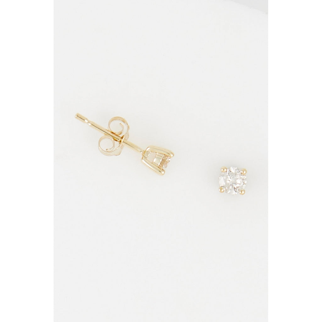 Boucles D'Oreilles "Cristina" D 0,25/2 - Or Jaune 375/1000