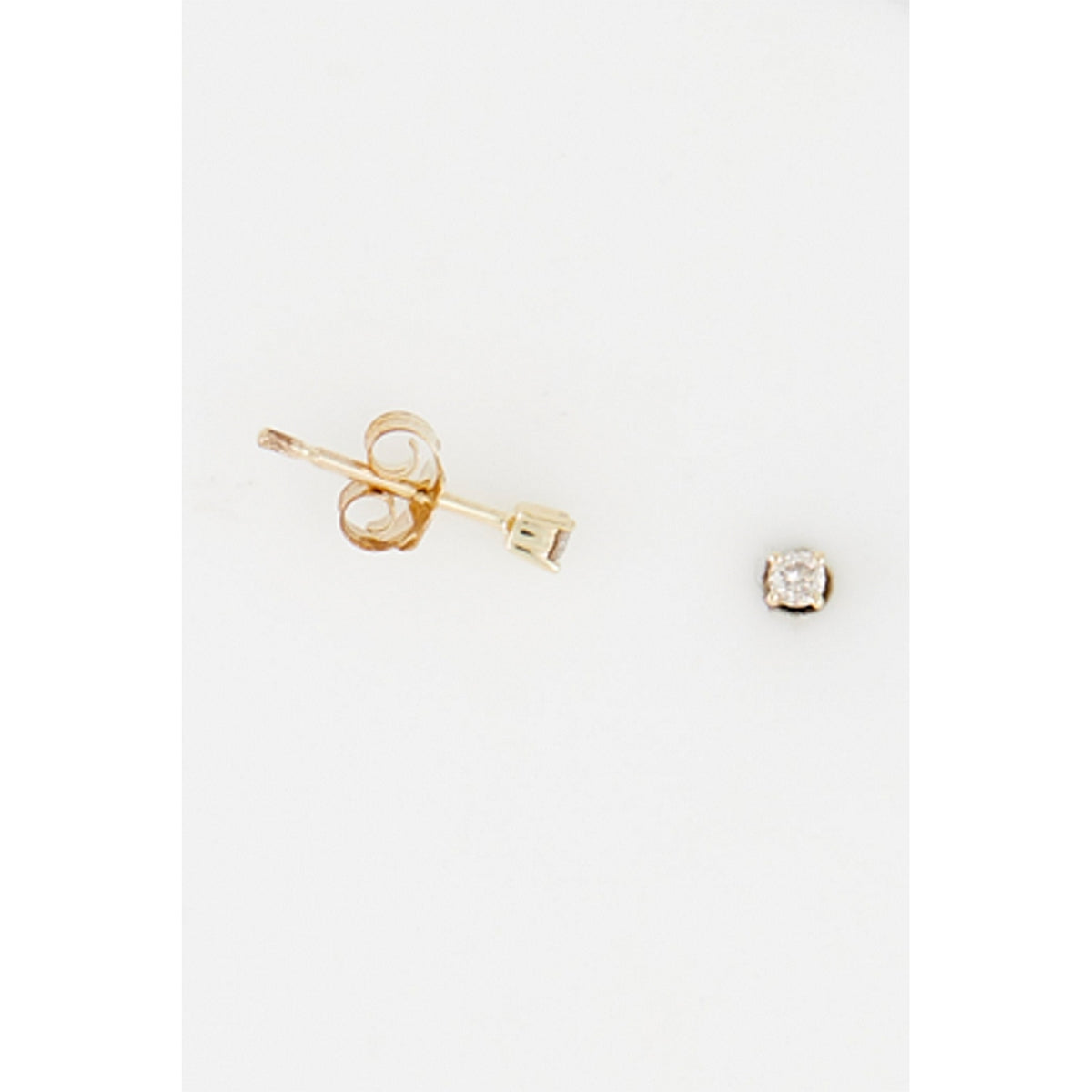 Orecchini "Ilaria" con diamanti D 0,07/2 - Oro giallo 375/1000