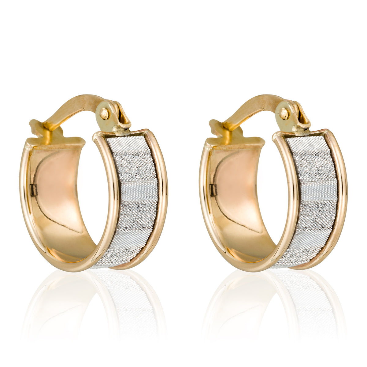 Boucles D'Oreilles "Caïros" Or Jaune 375/1000