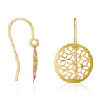 Boucles D'Oreilles "Dandelion" - Or Bicolore 375/1000