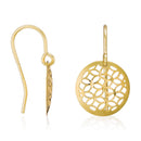 Boucles D'Oreilles "Dandelion" - Or Bicolore 375/1000