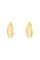 Boucles D'Oreilles "Feuille" 375/1000