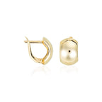 Pendientes "Cuadrado Dorado" - Oro amarillo 375/1000