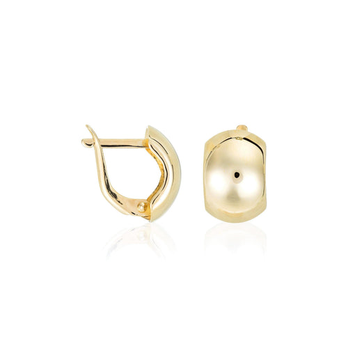 Pendientes "Cuadrado Dorado" - Oro amarillo 375/1000