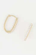 Boucles D'Oreilles "Lizzy" Or Jaune 375/1000 Et Zirconium