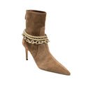 Catena Notte Sand High-Heel Ankle Boot