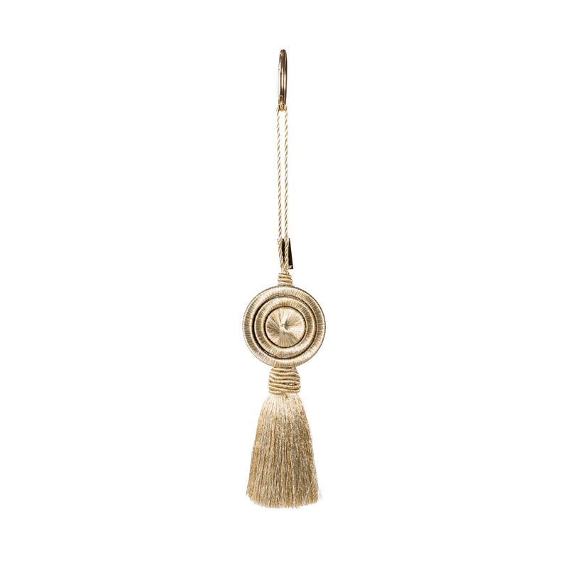 Lia Antique Gold Keychain
