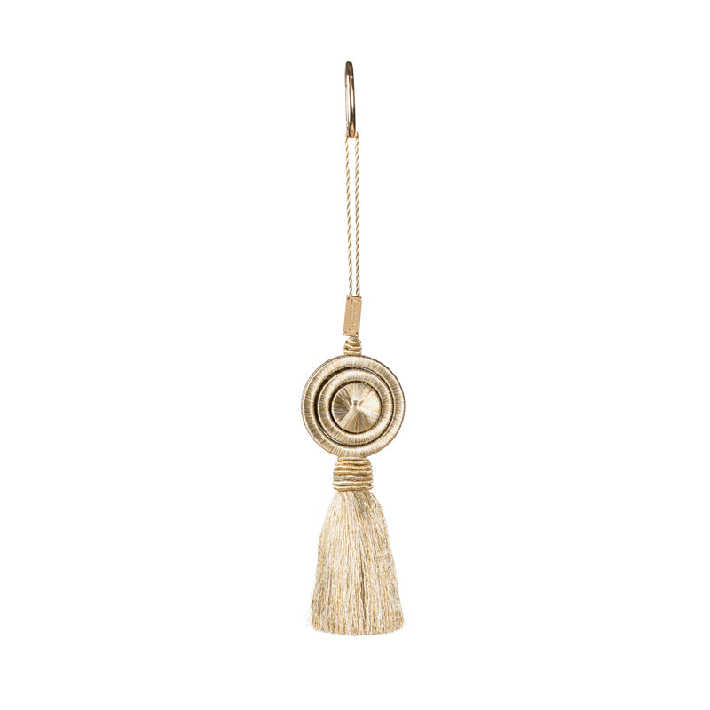 Lia Antique Gold Keychain