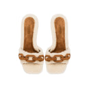 Catena Off-White High-Heel Sandal